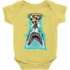 pizza shark graphic Baby Onesie