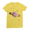 Cute Cosmos Ladies Fitted T-Shirt