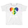 Love is Love Heart Toddler T-shirt