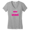 Only The Best Moms Get Promoted To Memmie Women's V-Neck T-Shirt