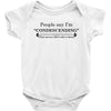 people say i'm condescending Baby Bodysuit