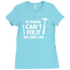 can't fix it Ladies Fitted T-Shirt