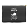 Father and Son Fishing Partners For Life Accessory Pouches