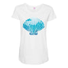 Shell Maternity Scoop Neck T-shirt