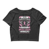 Never Underestimate The Strength Of A Breast Cancer Warrior Crop Top