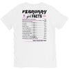 February Girl Facts Aquarius V-Neck Tee