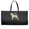 merry christmas Weekender Totes