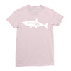 Grandpa Shark Ladies Fitted T-Shirt