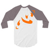 heart mind anime lucky 3/4 Sleeve Shirt