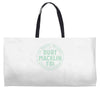 burt macklin fbi Weekender Totes