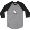 Paint Somerhing it Might Be Wordless 3/4 Sleeve Shirt
