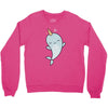 cute kawaii narwhals are cute Crewneck Sweatshirt