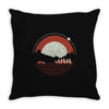 peaceful universe Throw Pillow