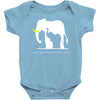 only elephants should wear ivory Baby Onesie