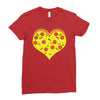 pizza lover Ladies Fitted T-Shirt