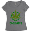cannabis for medical use only Women's Triblend Scoop T-shirt