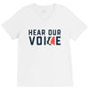 Women's March Hear Our Voice V-Neck Tee