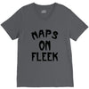 naps on fleek girls V-Neck Tee