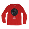 Virgo Zodiac Sign Minimal Design Long Sleeve Shirts