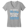 so there's this boy who wil always have a piece of my heart he calls m Women's V-Neck T-Shirt