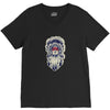Kizil derili kiz V-Neck Tee