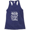not like a regular mom i'm a cool mom Racerback Tank