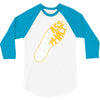 running we kick asphalt 3/4 Sleeve Shirt
