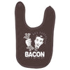 love bacont fun ny Baby Bibs