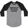 funny t shirt parachute for sale only used once never opened small sta 3/4 Sleeve Shirt
