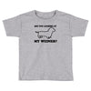 are you looking at my weiner t shirt funny dog wiener dachshund s m l Toddler T-shirt