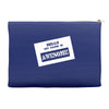 my name is awesome Accessory Pouches