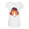 blood moon Maternity Scoop Neck T-shirt