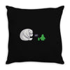 my gummy son Throw Pillow