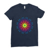 COSMIC FLOWER Ladies Fitted T-Shirt