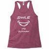 smile its sunnah Racerback Tank