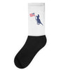 Patriotic T-Rex Socks