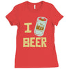 i beer beer Ladies Fitted T-Shirt