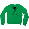 drop fast die last back Crewneck Sweatshirt