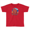 polygon bear graphic Toddler T-shirt