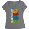 animal houses Women's Triblend Scoop T-shirt