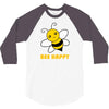 bee happy 3/4 Sleeve Shirt