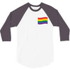 Rainbow Flag 3/4 Sleeve Shirt