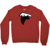 atlanta skyline falcons logo Crewneck Sweatshirt