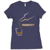 thirsty Ladies Fitted T-Shirt
