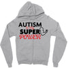 Autism Is My Super Power Zipper Hoodie
