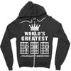 F Chord Dad Funny Guitar Zipper Hoodie