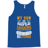 My Son Is Super Awesome His Stepdad Tank Top