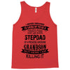 Super Cool Stepdad Of A Freaking Awesome Grandson Tank Top