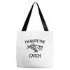 father's day fishing Tote Bags