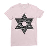 star blacked Ladies Fitted T-Shirt